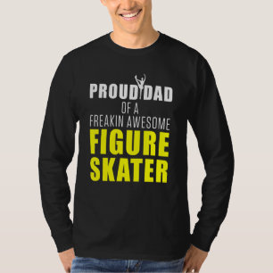 Figure Skater Ice Skating Skate Team  8 T-Shirt