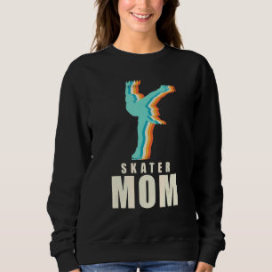 Figure Skater Ice Skating Skate Team 9 Sweatshirt