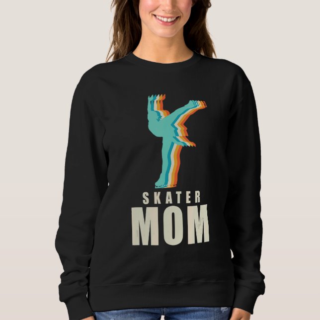 Figure Skater Ice Skating Skate Team  9 Sweatshirt (Front)