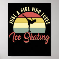 Figure Skater Just A Girl Who Loves Ice Skating