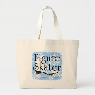 Figure Skater Large Tote Bag