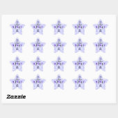 Figure Skaters - you are a Star - lilac Star Sticker (Sheet)
