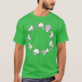 Figure skating and hockey elements 11 T-Shirt