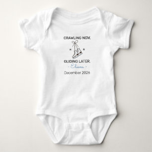 Figure Skating Baby - Crawling Now Gliding Later Bodysuit