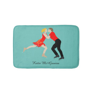 Figure Skating Bath Mat