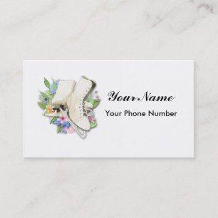 Figure Skating Business Card