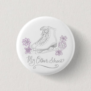Figure Skating Button