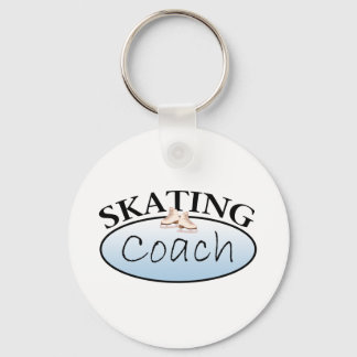 Figure Skating Coach Key Ring