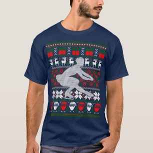 Figure Skating Dancer Ice Skate Dancing Happy Holi T-Shirt