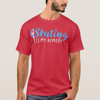 Figure Skating Gift for Girls Women who Ice Skate  T-Shirt