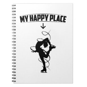 Figure skating   gift ideas for figure skaters notebook
