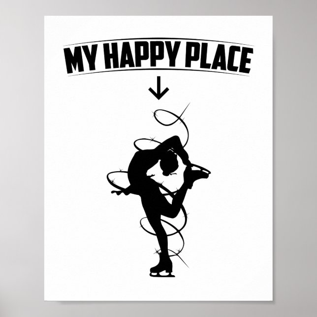 Figure skating | gift ideas for figure skaters poster (Front)