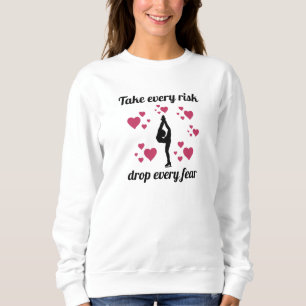 Figure Skating Gifts For Girls Ice Figure Skater Sweatshirt