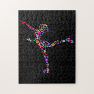 figure skating girls and women ice skating jigsaw puzzle