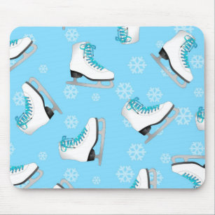 Ice Skating Mouse Mats Mouse Pads Zazzle Uk