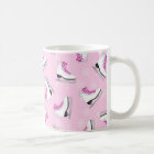 Figure Skating - Ice Skates Pink with Snowflakes