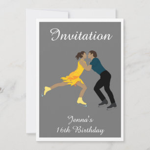 Figure Skating Invitation