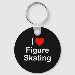 Figure Skating Key Ring