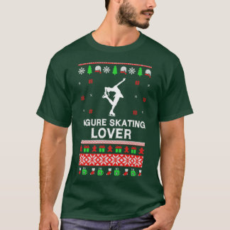 Figure Skating Lover Christmas Funny For Gift T-Shirt