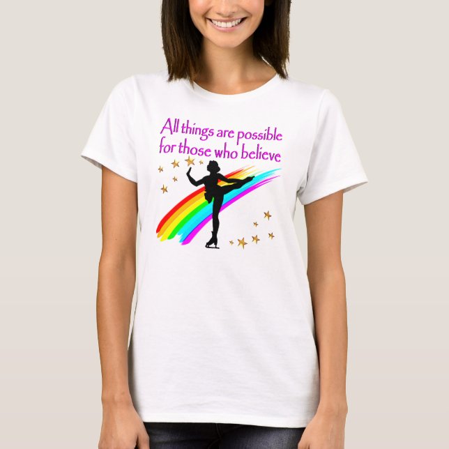 FIGURE SKATING QUEEN T-Shirt (Front)