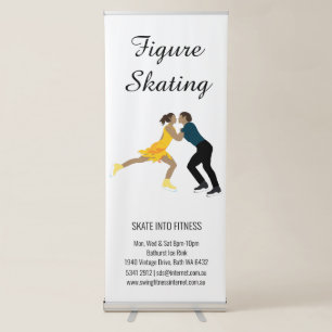 Figure Skating Retractable Banner