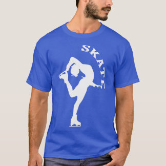 Figure Skating Skate Womens Figure Skating T-Shirt