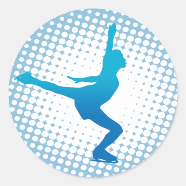 Figure Skating Sticker (Front)