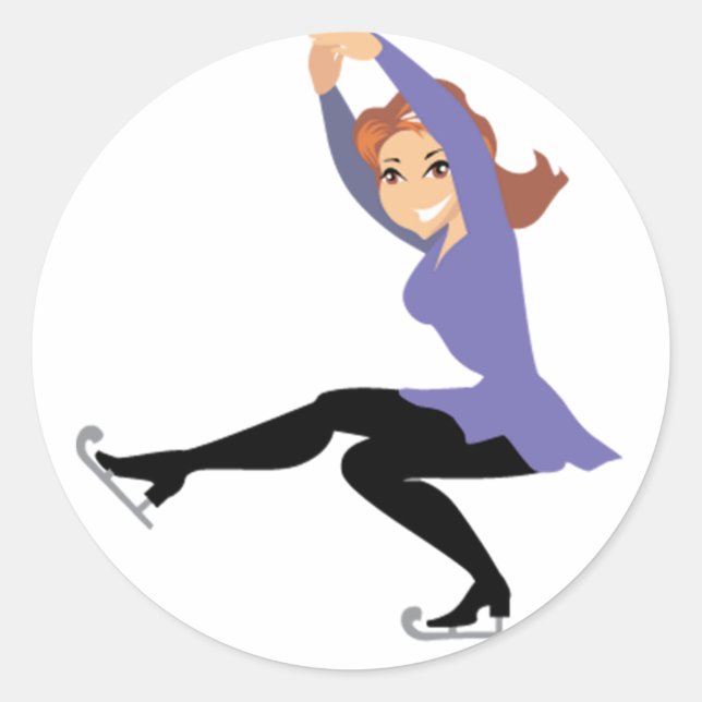 Figure Skating Stickers (Front)