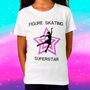 Figure Skating Superstar Girls T-Shirt