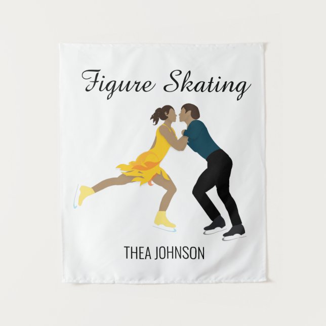 Figure Skating Tapestry (Front)