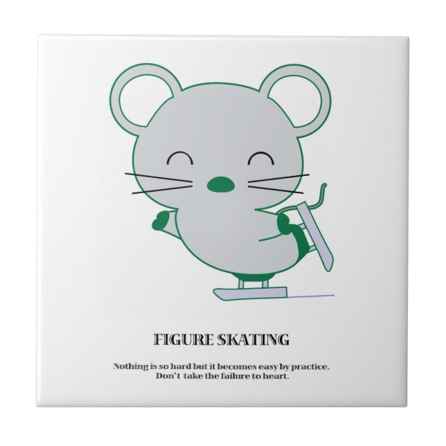 Figure skating tile (Front)