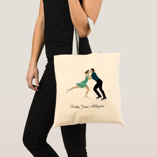Figure Skating Tote Bag (Front (Product))