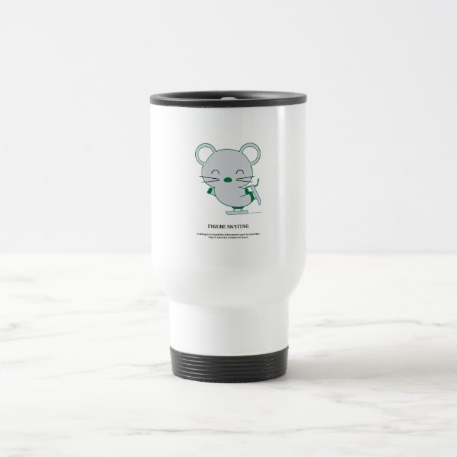 Figure skating travel mug (Center)