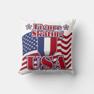 Figure Skating USA Cushion