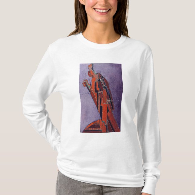 Figure Study - Design for Sculpture T-Shirt (Front)