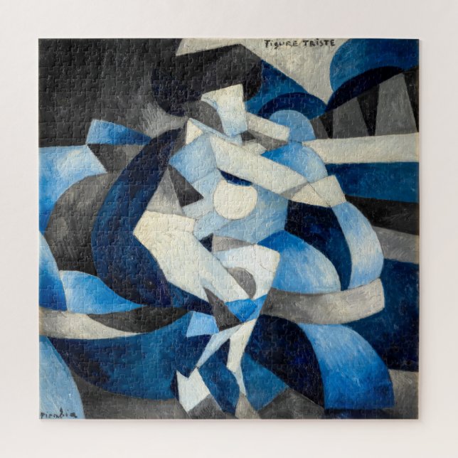 Figure Triste | Francis Picabia | Jigsaw Puzzle (Vertical)