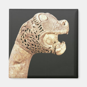 Figurehead of a Viking Longship, found at Oseberg, Magnet