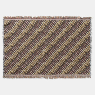 Figures Abstract Throw Blanket