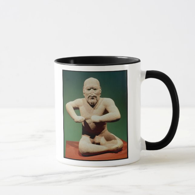 Figurine of a wrestler mug (Right)