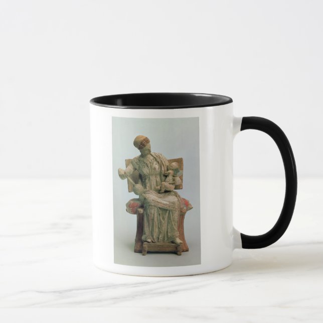 Figurine of Aphrodite playing with Eros Mug (Right)