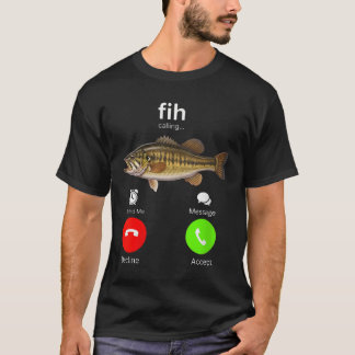 Fih Calling Remind Me Decline Accept Phone Call T-Shirt