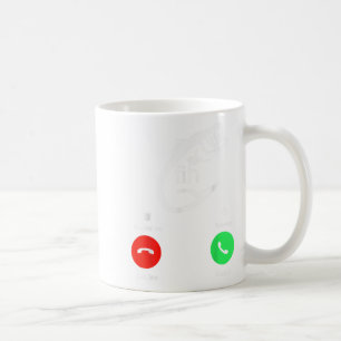 Fih Calling Remind Me Message Decline Accept Phone Coffee Mug