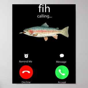 Fih Calling Remind Me Message Decline Accept Phone Poster