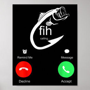 Fih Calling Remind Me Message Decline Accept Phone Poster