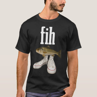 Fih Shoes Funny Fish T-Shirt