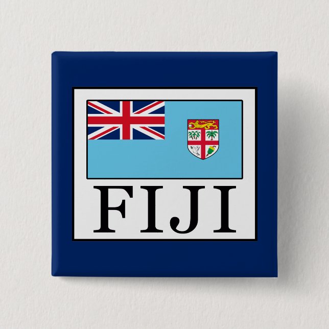 Fiji 15 Cm Square Badge (Front)