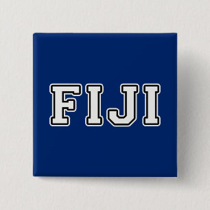 Fiji 15 Cm Square Badge