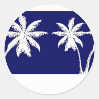 Fiji Classic Round Sticker