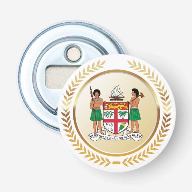 Fiji Coat of Arms Bottle Opener (Front)