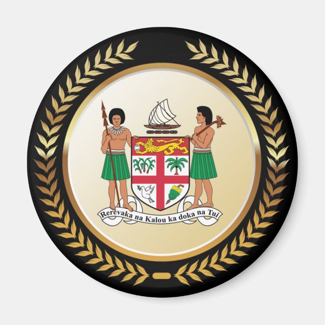 Fiji Coat of Arms Magnet (Front)